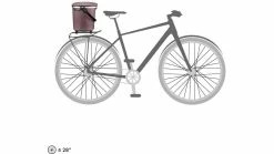 Ortlieb Up-Town Rack Urban -Fahrrad Verkäufe Ortlieb Up Town Rack Urban 3 ashrose 220333
