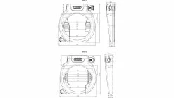 Abus Pro Amparo 4750X NR -Fahrrad Verkäufe abus pro amparo 4750x nr 3 black 223470