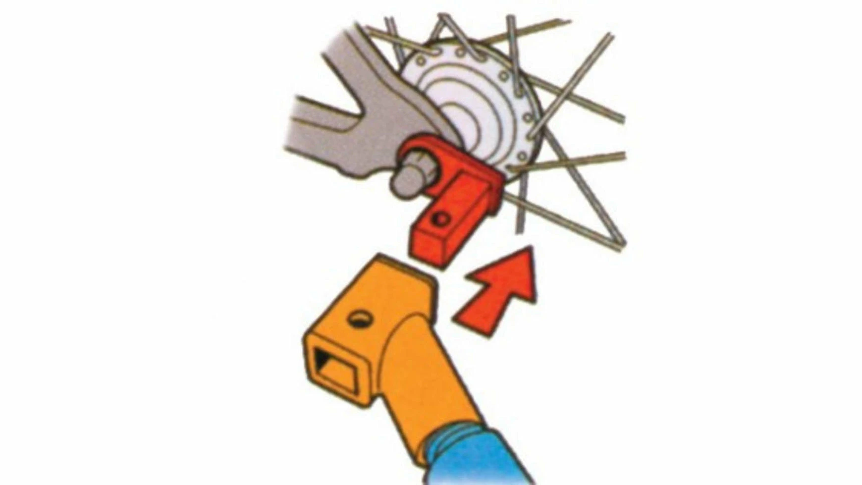 Croozer Achskupplung Vierkant 1 Croozer Achskupplung Vierkant