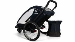 Hamax Breeze Kinderanhänger -Fahrrad Verkäufe az Hamax Breeze Kinderanhaenger 2 NAVYCREAM 226581