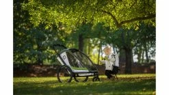 Hamax Breeze One Kinderanhänger -Fahrrad Verkäufe az Hamax Breeze One Kinderanhaenger 11 WHITEGREEN 226582