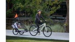 Hamax Breeze One Kinderanhänger -Fahrrad Verkäufe az Hamax Breeze One Kinderanhaenger 7 WHITEGREEN 226582