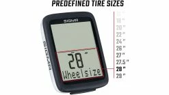 Sigma BC 10.0 WL STS Computer -Fahrrad Verkäufe az sigma bc 100 wl sts computer 4 schwarzsilber 225947