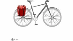 Ortlieb Bike-Packer Original Single -Fahrrad Verkäufe ortlieb bike packer original single 9 red 223748